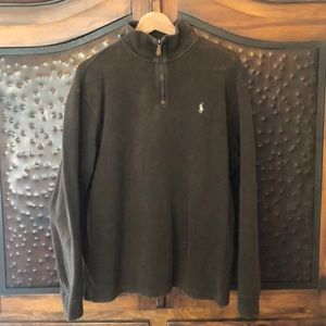 Polo men’s quarter zip pullover size XXL